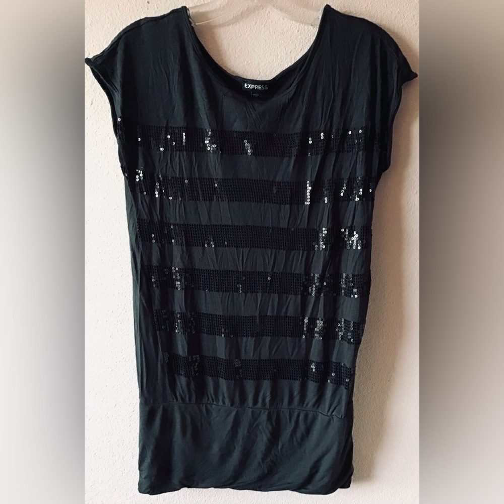 ❤️Vintage Y2K Express sequin top size XS